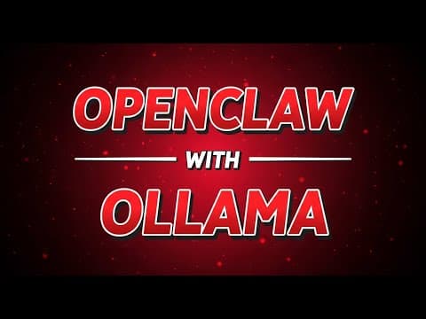 OpenClaw with Local Ollama Models - Complete Easy Setup Guide