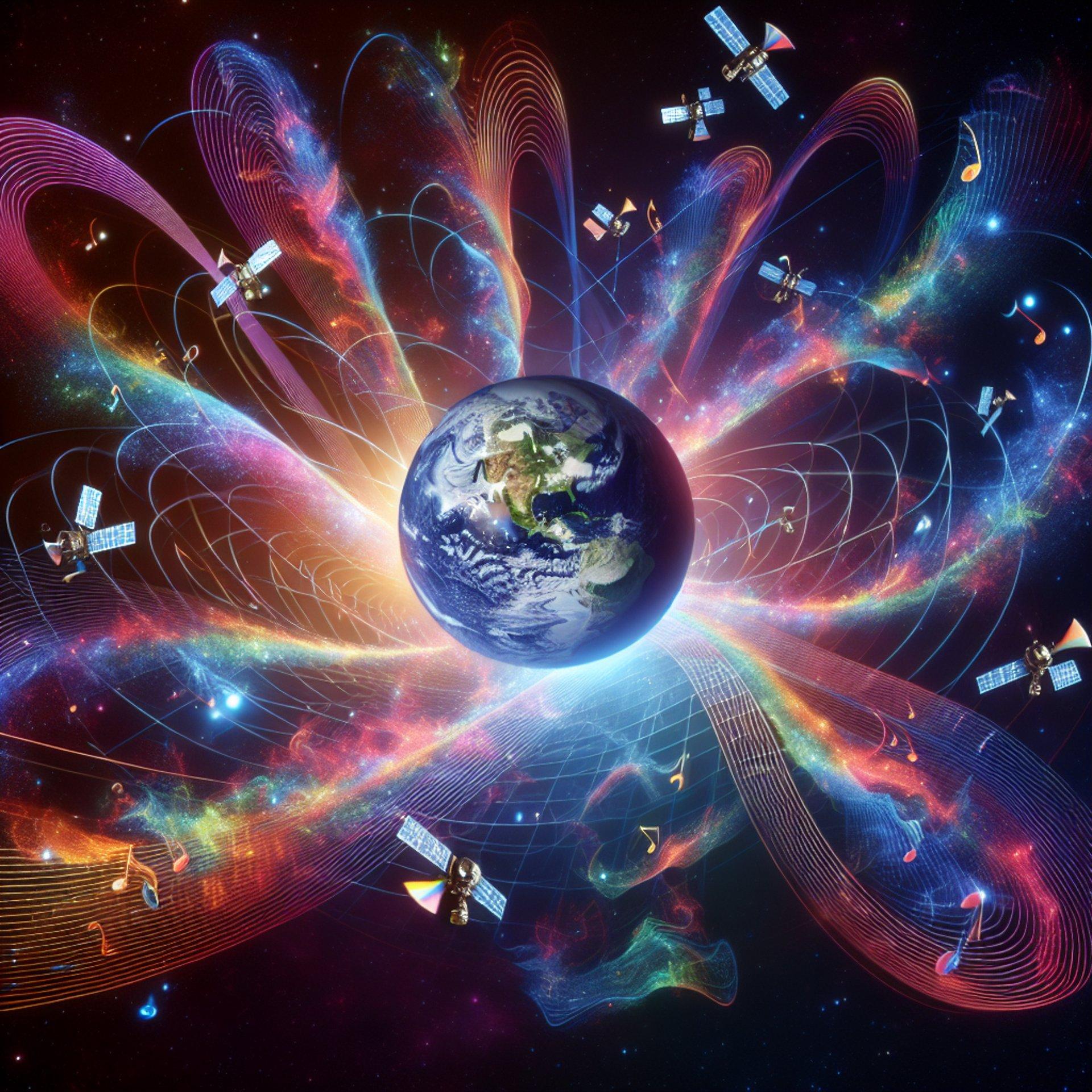 Banner for NASA's Satellites Uncover Earth's 'Musical' Magnetic Miracles