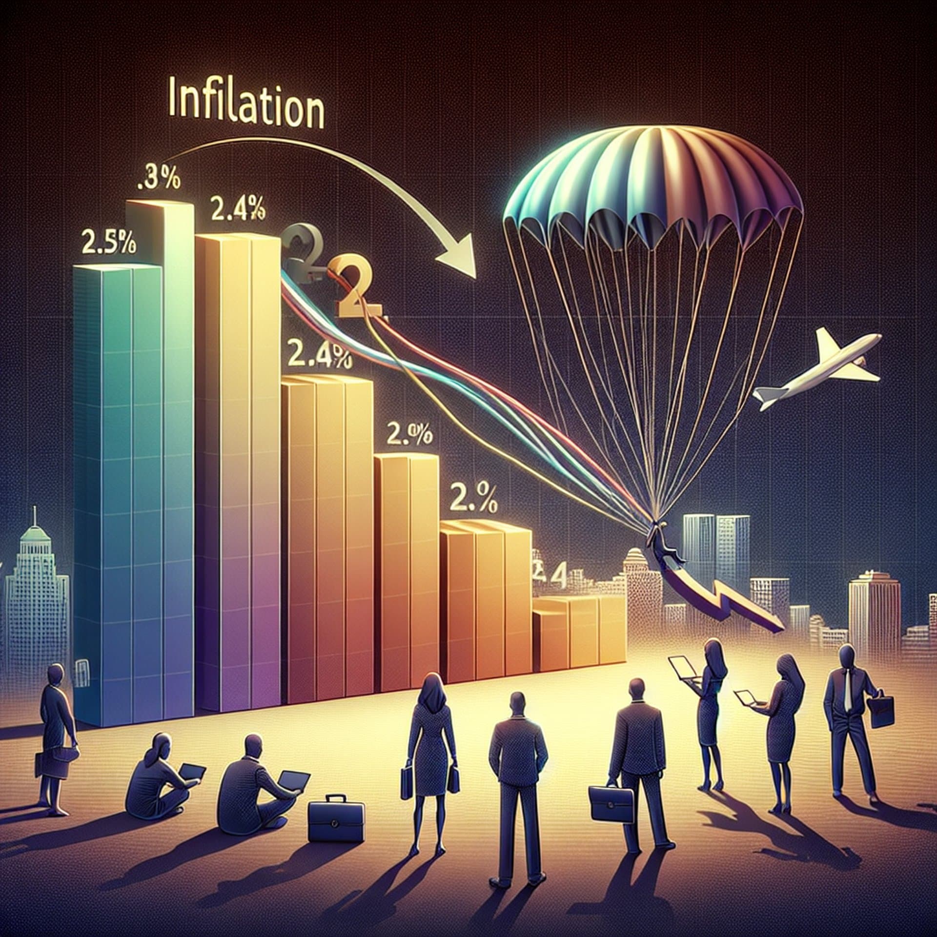 US Inflation Eases to 2.4% in January, Lowest in 8 Months - What It Means for the Fed