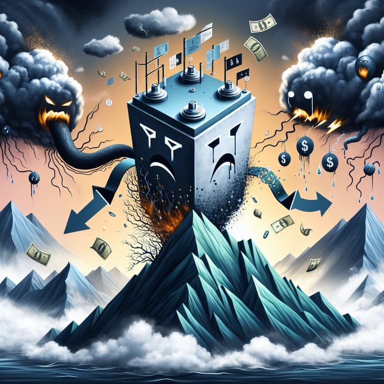 Peak XV's Battery Firm Amid Financial Turbulence: Debt, Layoffs, and Strategic Shift