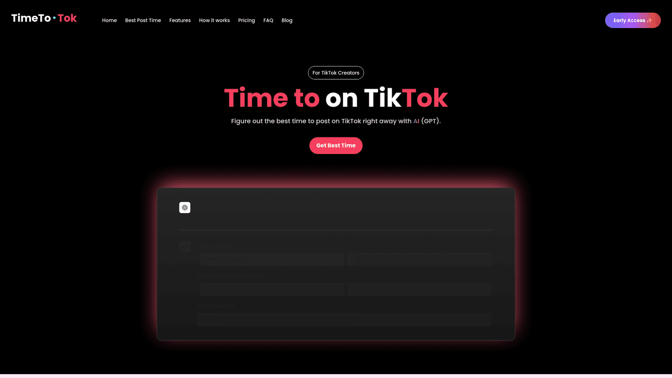 TimeToTok screenshot