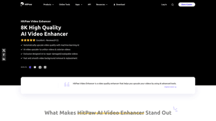 Thumbnail image for HitPaw Video Enhancer