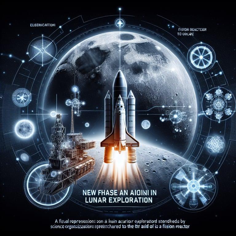 Banner for NASA Eyes the Moon: Launching the Next Phase of Lunar Exploration with a Fission Reactor