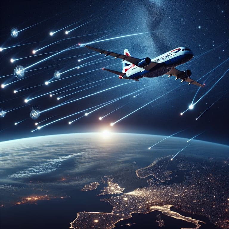 Banner for Starlink Soars to New Heights: Revolutionizing In-Flight Connectivity with British Airways