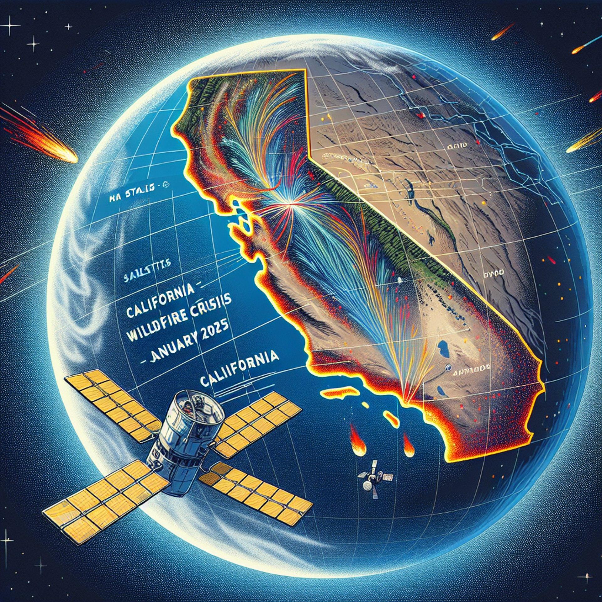 Banner for NASA Satellites Reveal Root Causes of California's January 2025 Wildfire Crisis