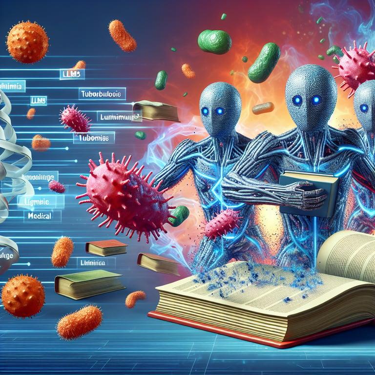 Banner for LLMs and Tuberculosis: The AI Trio Battles Medical Queries
