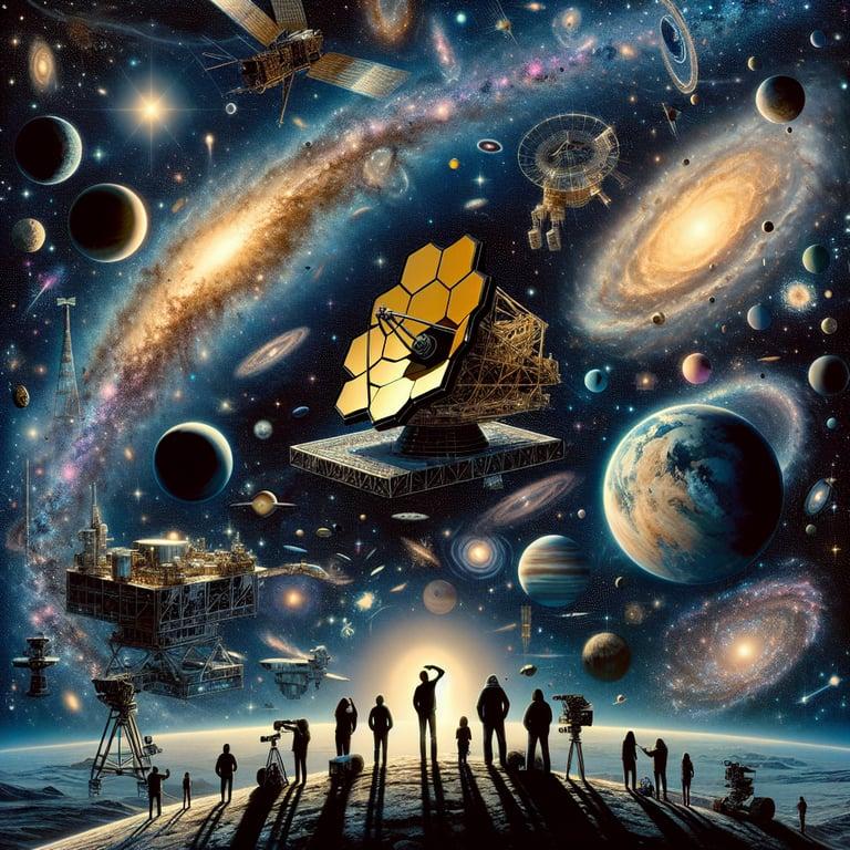 Banner for NASA's Galaxy Zoo: Join the Cosmic Adventure with James Webb!