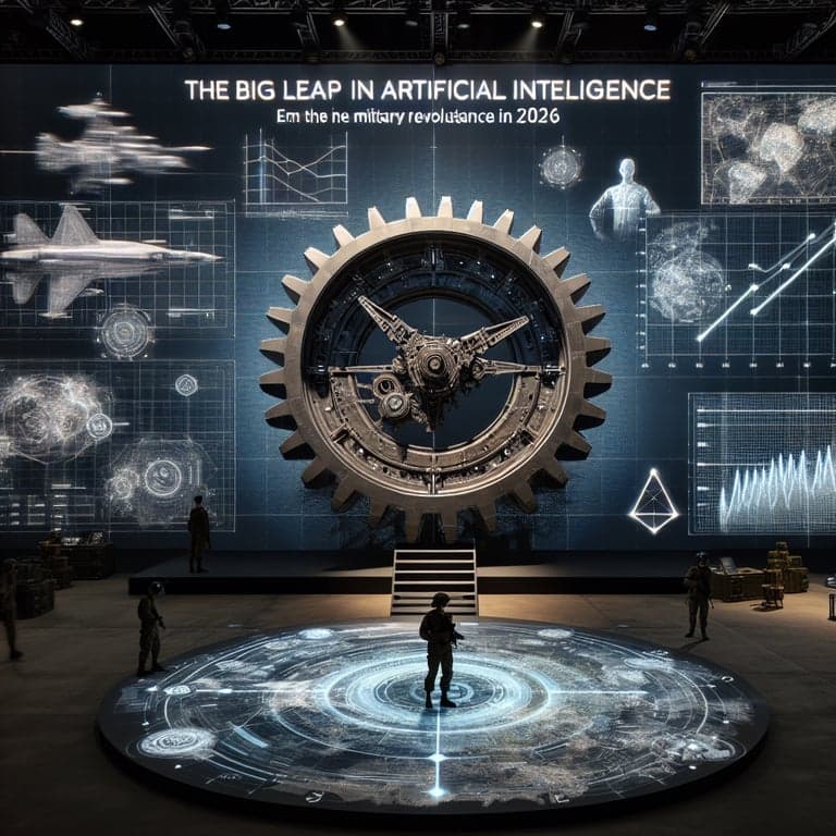 Banner for AI's Big Leap: The Military-Inspired Revolution of 2026