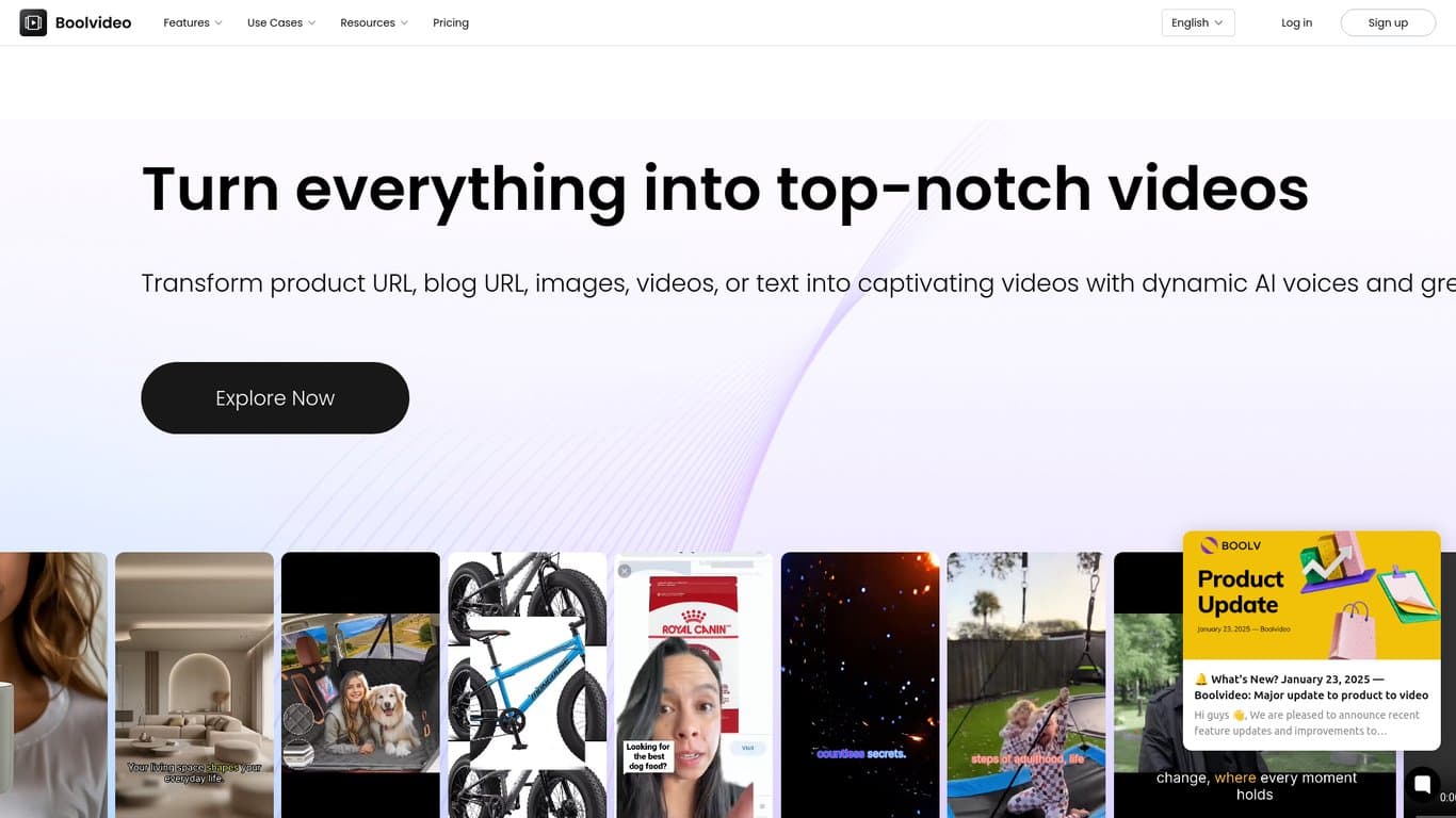Boolvideo screenshot