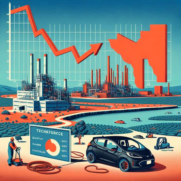 Banner for Tesla Slashes Workforce at Texas Gigafactory Amid Falling EV Sales