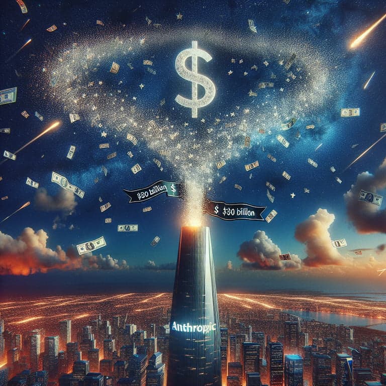 Banner for Anthropic Bags $30 Billion in Series G Funding, Soaring to a Jaw-Dropping $380 Billion Valuation!