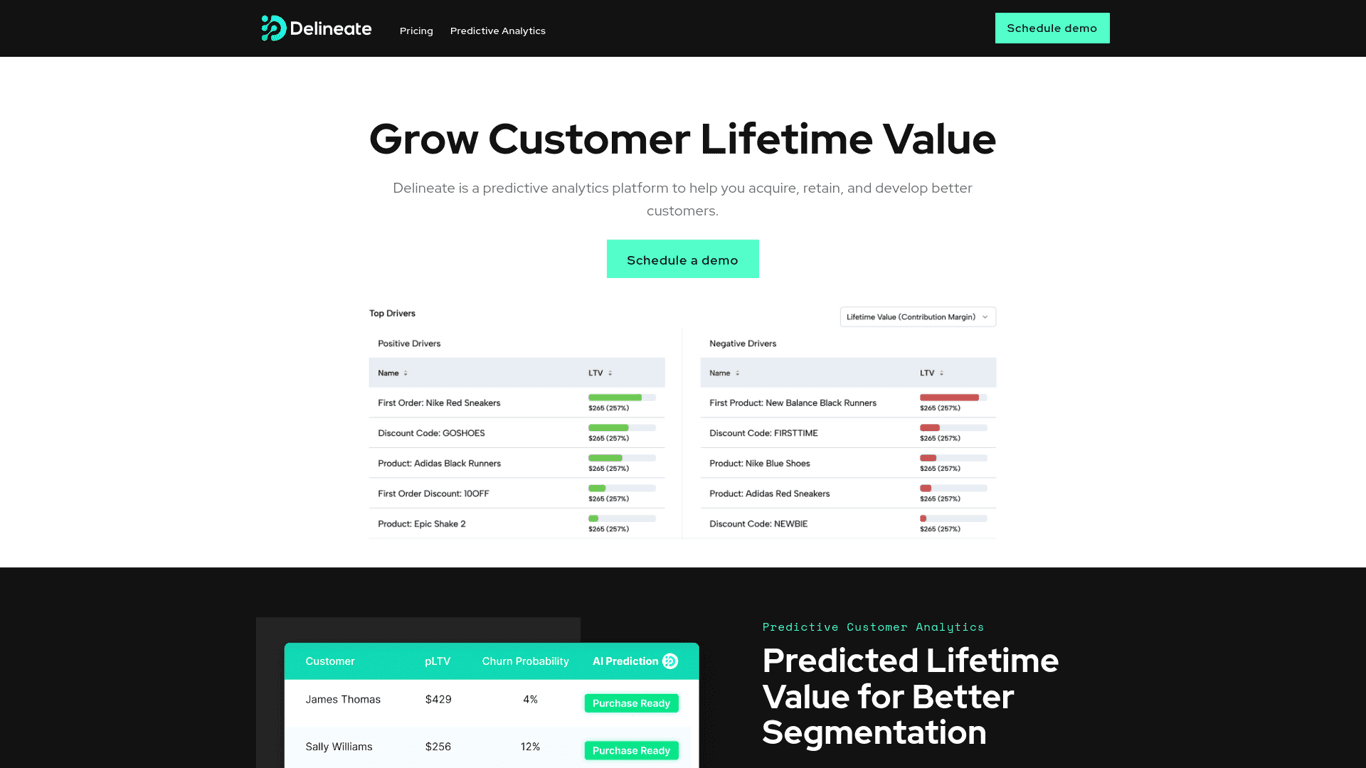 Delineate screenshot