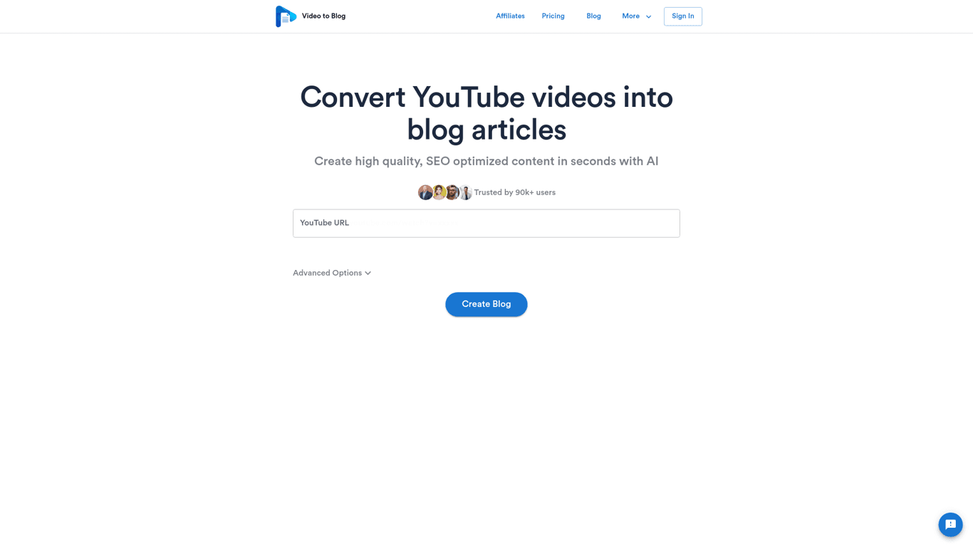 VideoToBlog