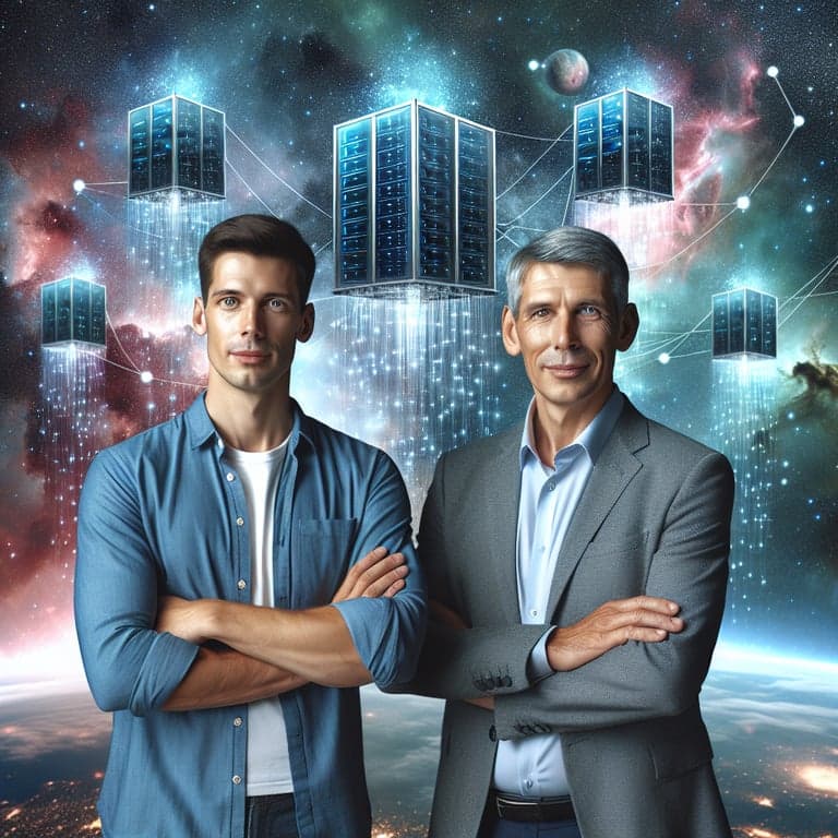 Banner for Bezos and Musk Shoot for the Stars: AI Data Centers in Space