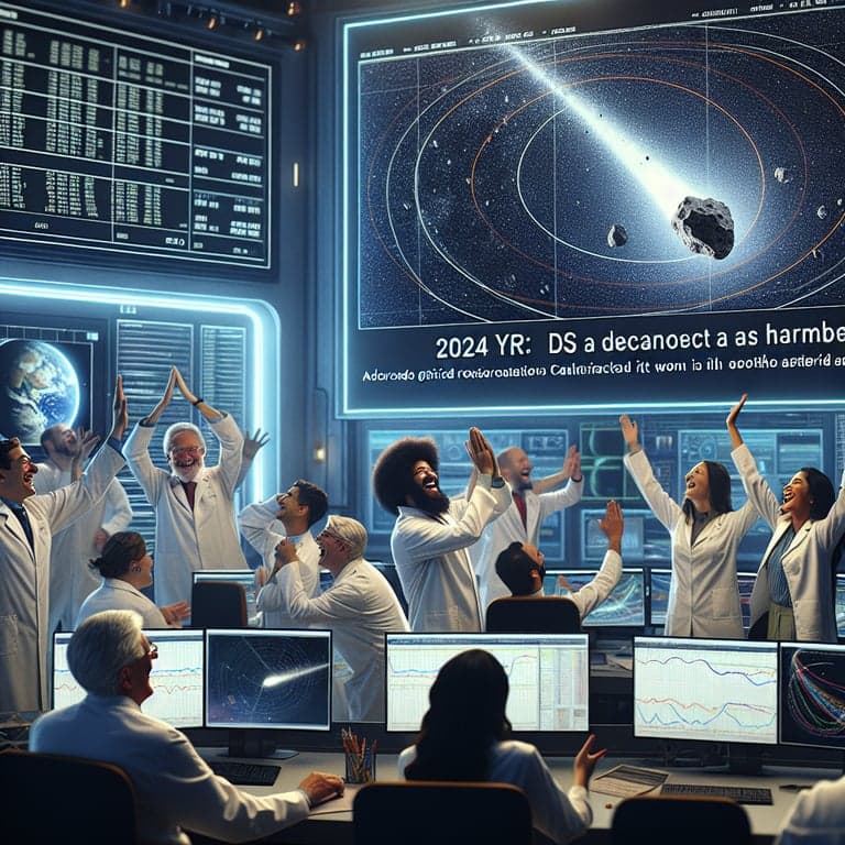 NASA Declares Asteroid 2024 YR4 No Threat to Earth, Calculations Show