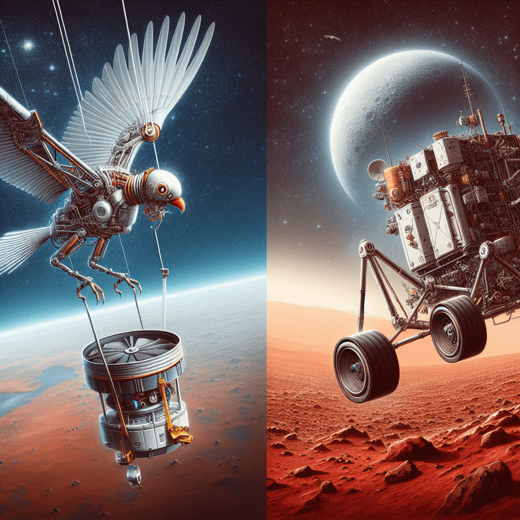 NASA Explores Innovative Paths for Mars Sample Return: Sky Crane vs. Heavy Lander