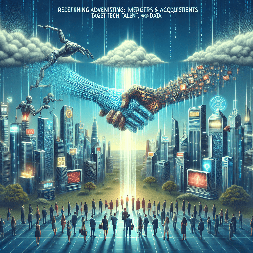 Banner for Redefining Advertising: Mergers & Acquisitions Target Tech, Talent, and Data