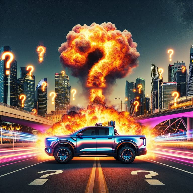 Fiery Blast: Tesla Cybertruck Explosion at Trump Las Vegas Hotel Raises Questions