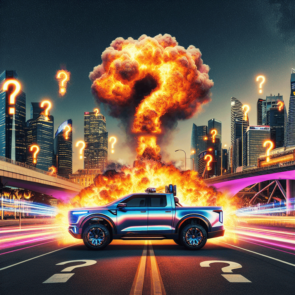 Fiery Blast: Tesla Cybertruck Explosion at Trump Las Vegas Hotel Raises Questions