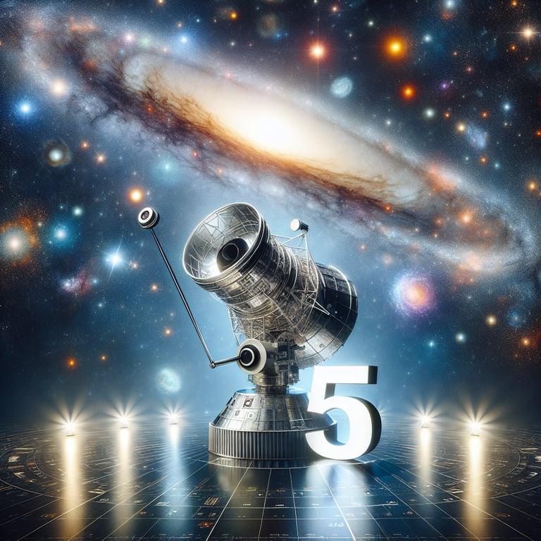Banner for Hubble Space Telescope Shines Bright on 35th Anniversary with New Dazzling Images
