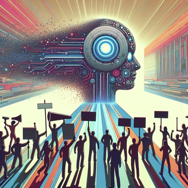 Banner for OpenAI's New Strategic Direction Faces Activist Pushback