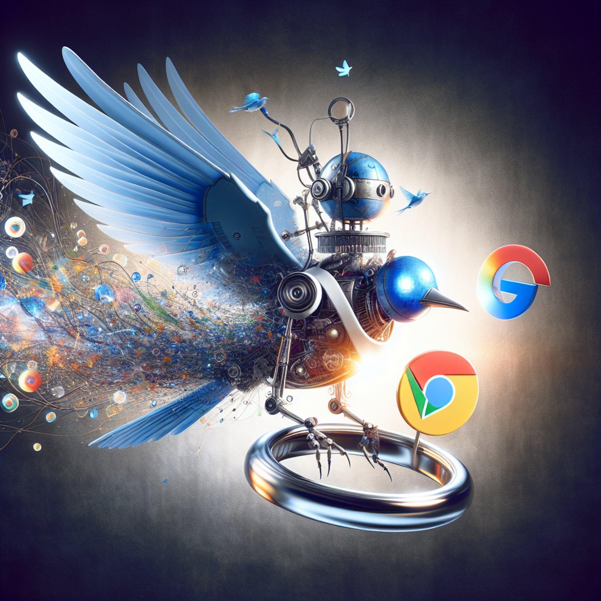 Banner for Google's Algorithm Shake-Up Sends Users Flocking to ChatGPT and Bing