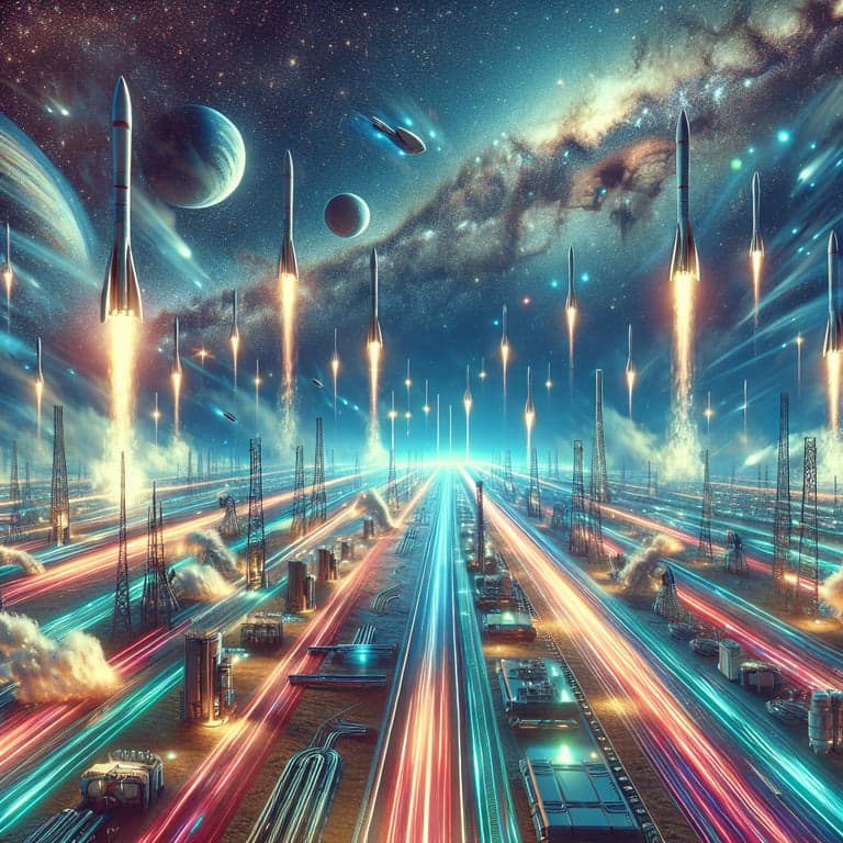 Banner for Elon Musk's SpaceX Envisions Hourly Starship Launches by 2029