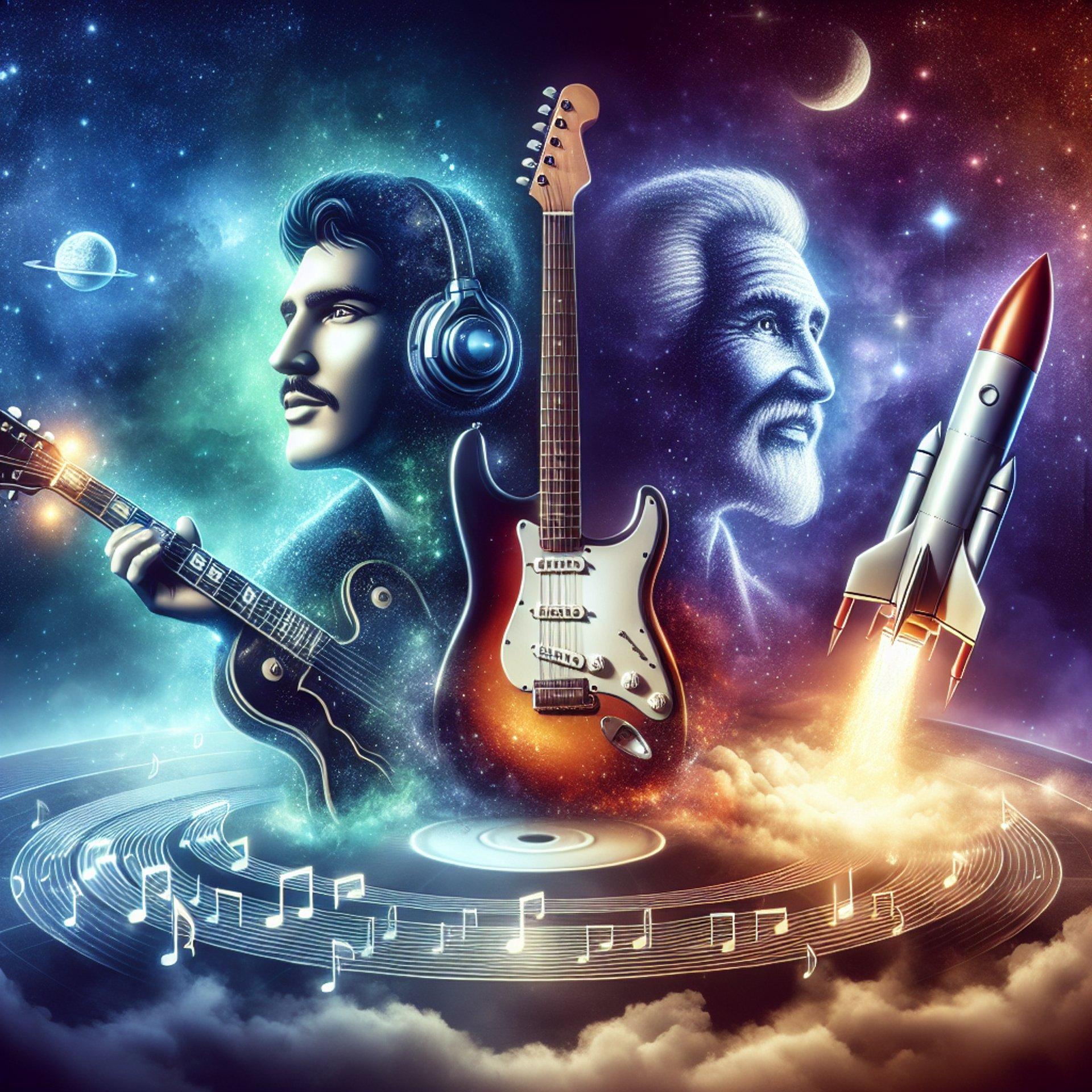 Banner for Billie Joe Armstrong and Elon Musk: A Collaboration of Rock and Rockets!