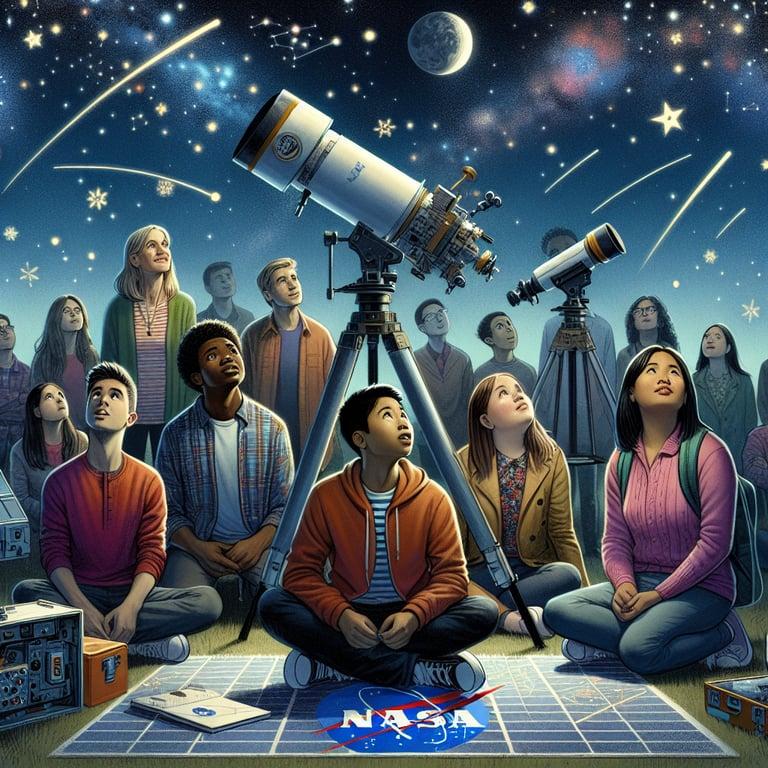 Banner for Upstate New York Students Reach for the Stars with NASA!