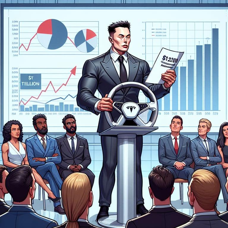 Banner for Elon Musk Takes the Wheel at Tesla Earnings Call with a Whopping $1 Trillion Pay Proposal