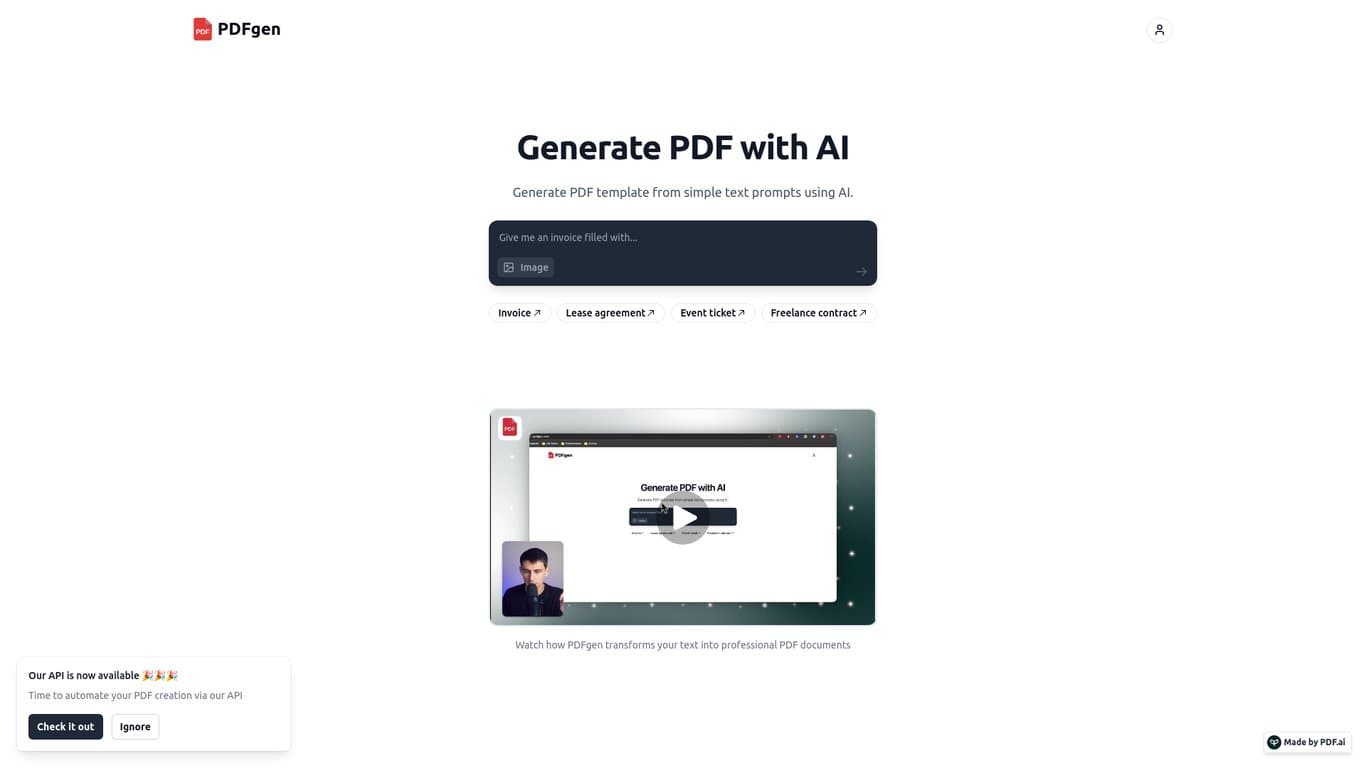PDFgen screenshot