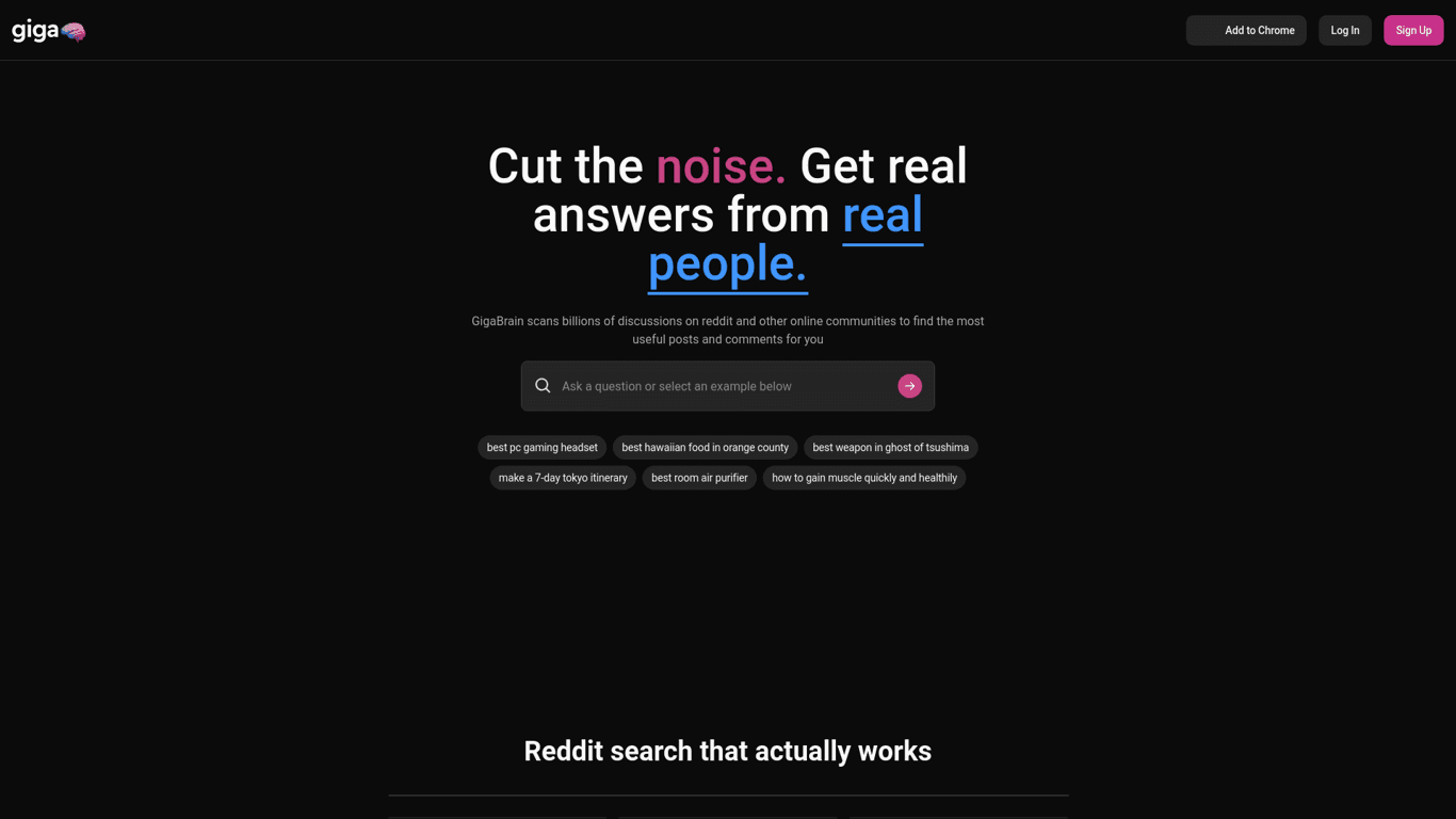 GigaBrain screenshot