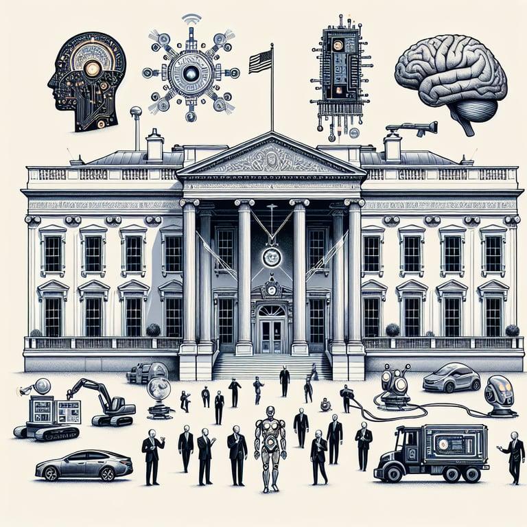 Banner for Trump Revamps White House to Host AI Titans: Musk Not Invited!