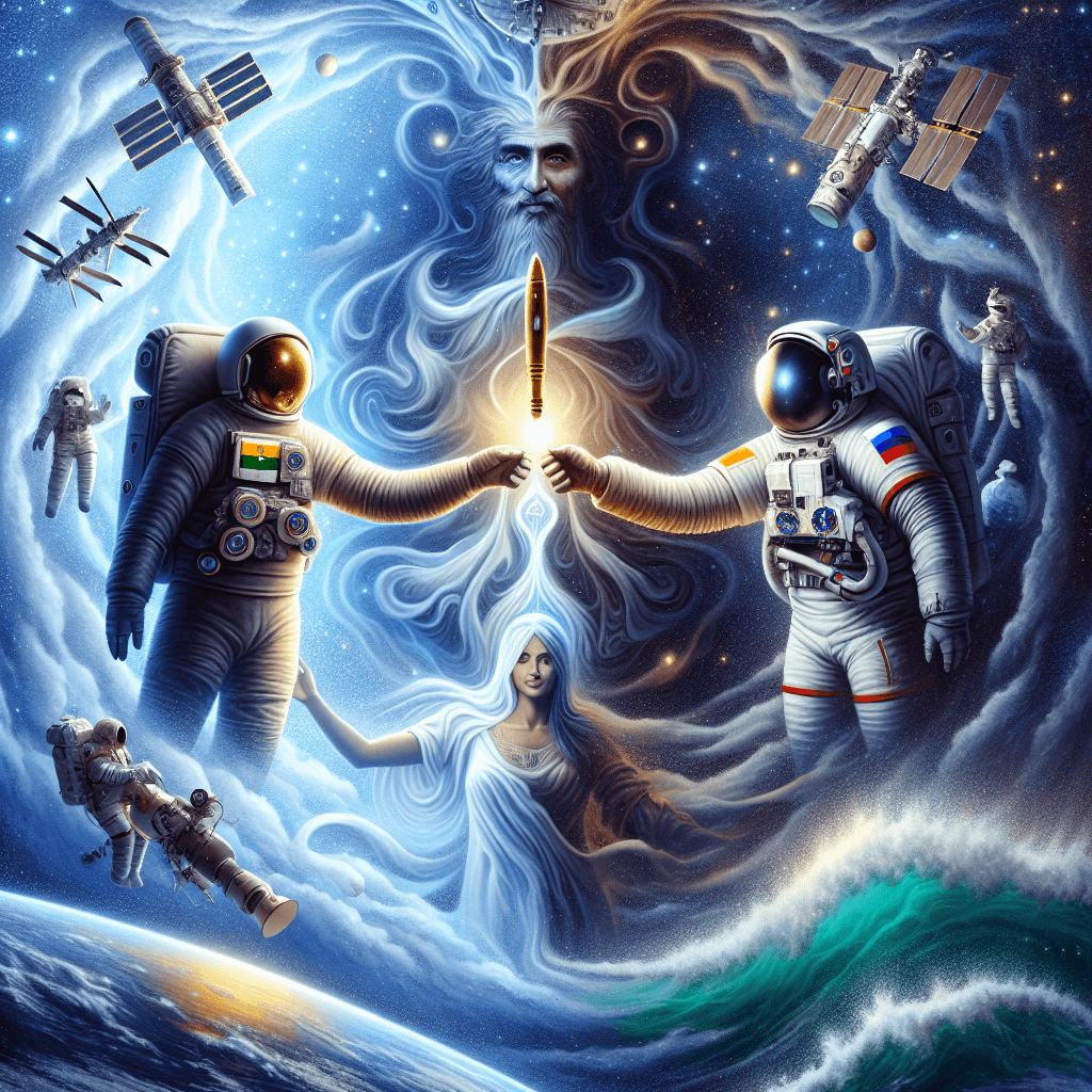 Banner for NASA Astronaut Sunita Williams Passes ISS Baton to Russian Cosmonaut Amidst Geopolitical Waves