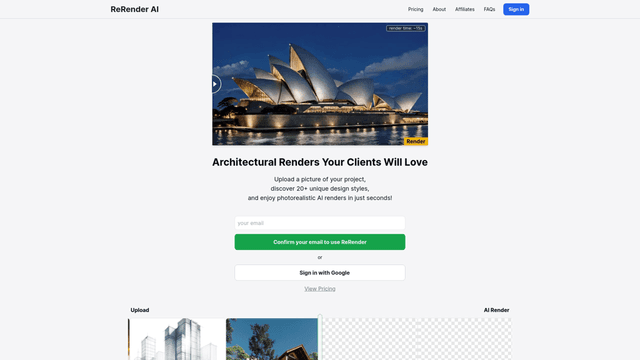 Thumbnail image for ReRender AI