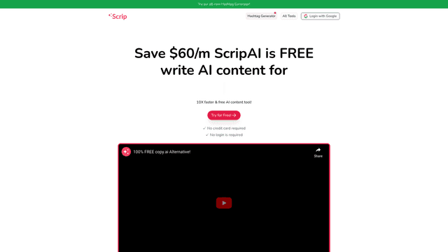 Thumbnail image for Scrip AI