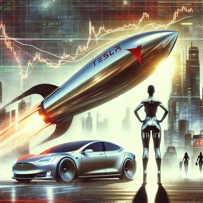 Banner for Cathie Wood Holds Firm: Tesla's Robotaxi Future to Skyrocket Stock to $2,600!