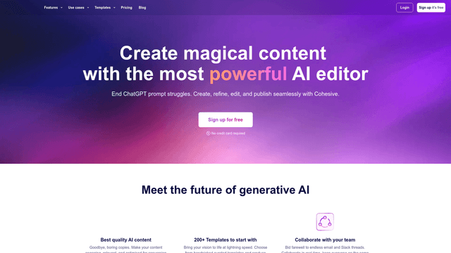 Thumbnail image for Cohesive AI