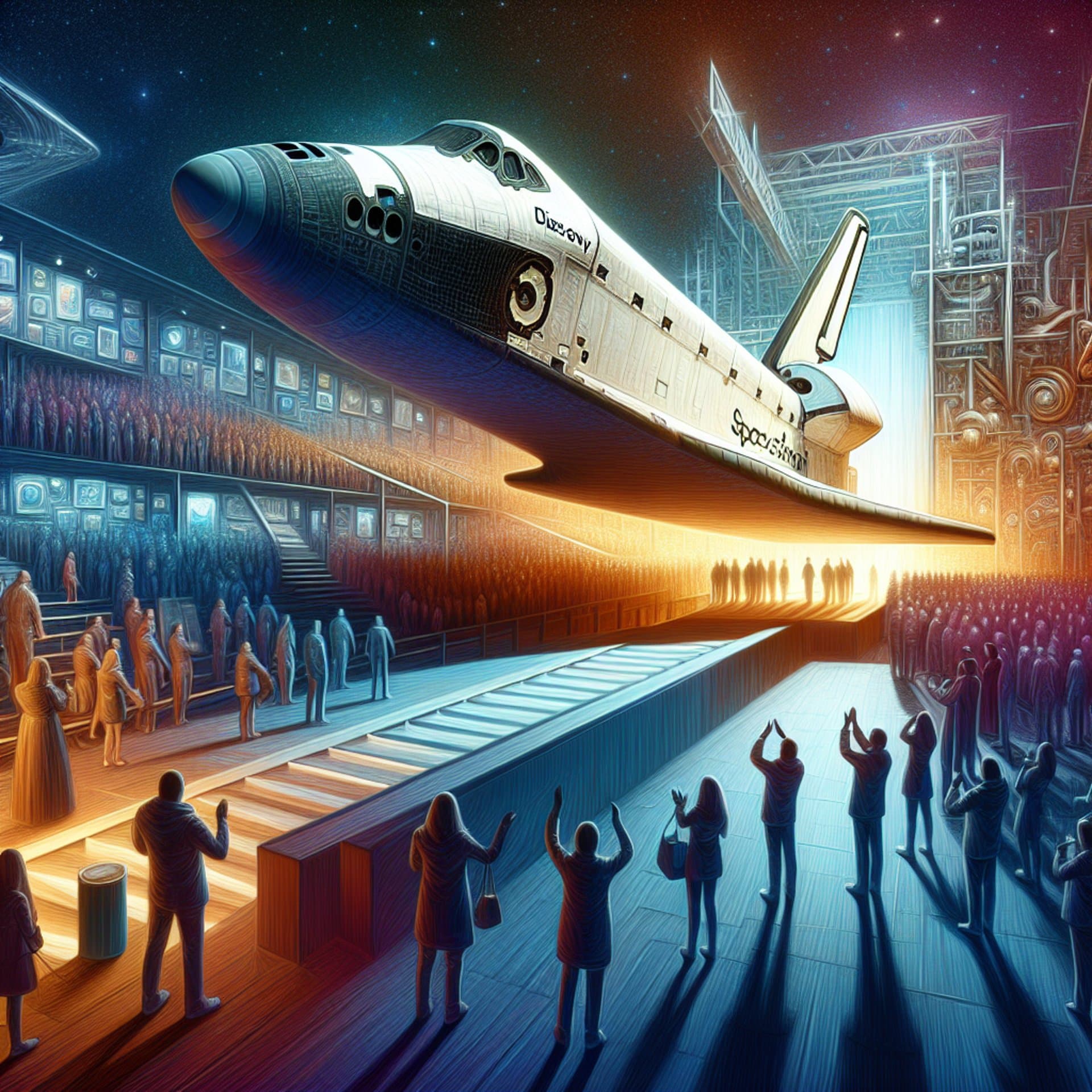 Space Shuttle Discovery's Big Move: Smithsonian to Space Center Houston!