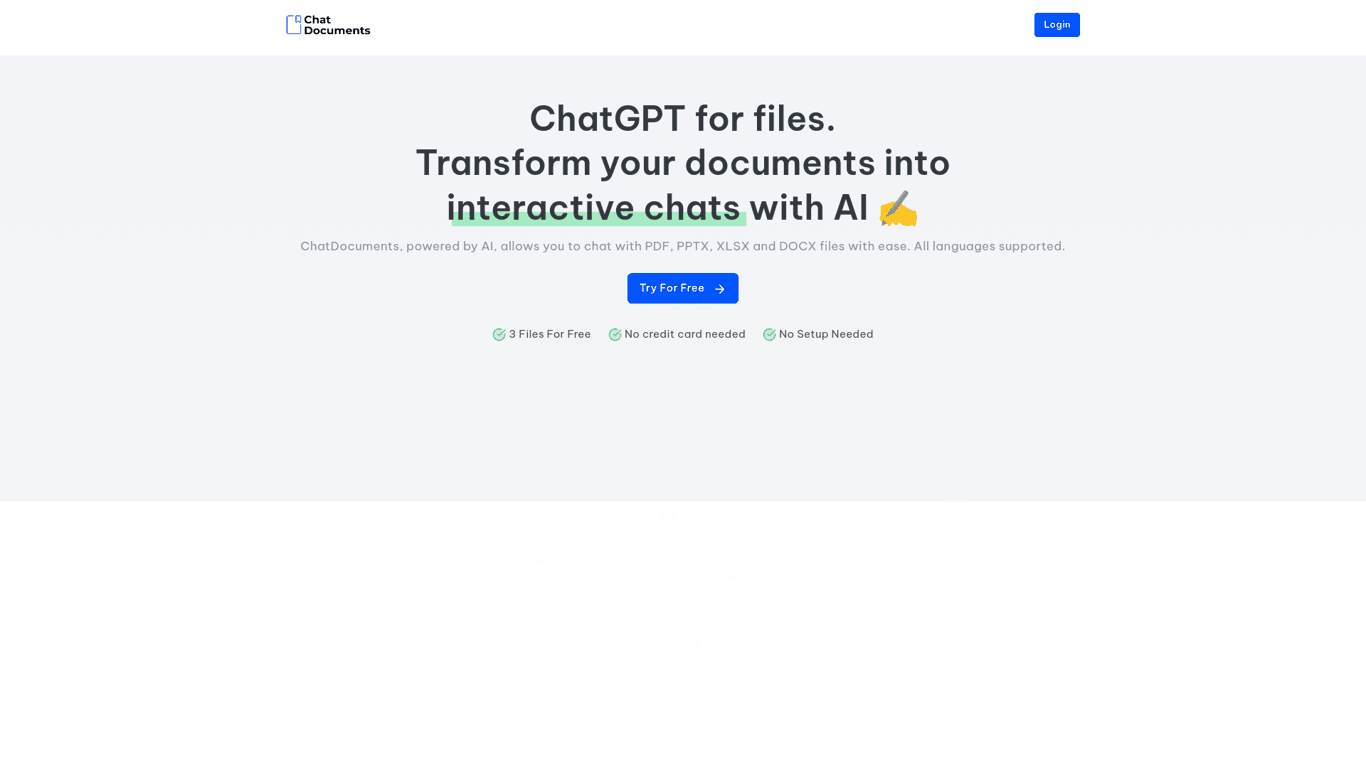 Chat Documents screenshot