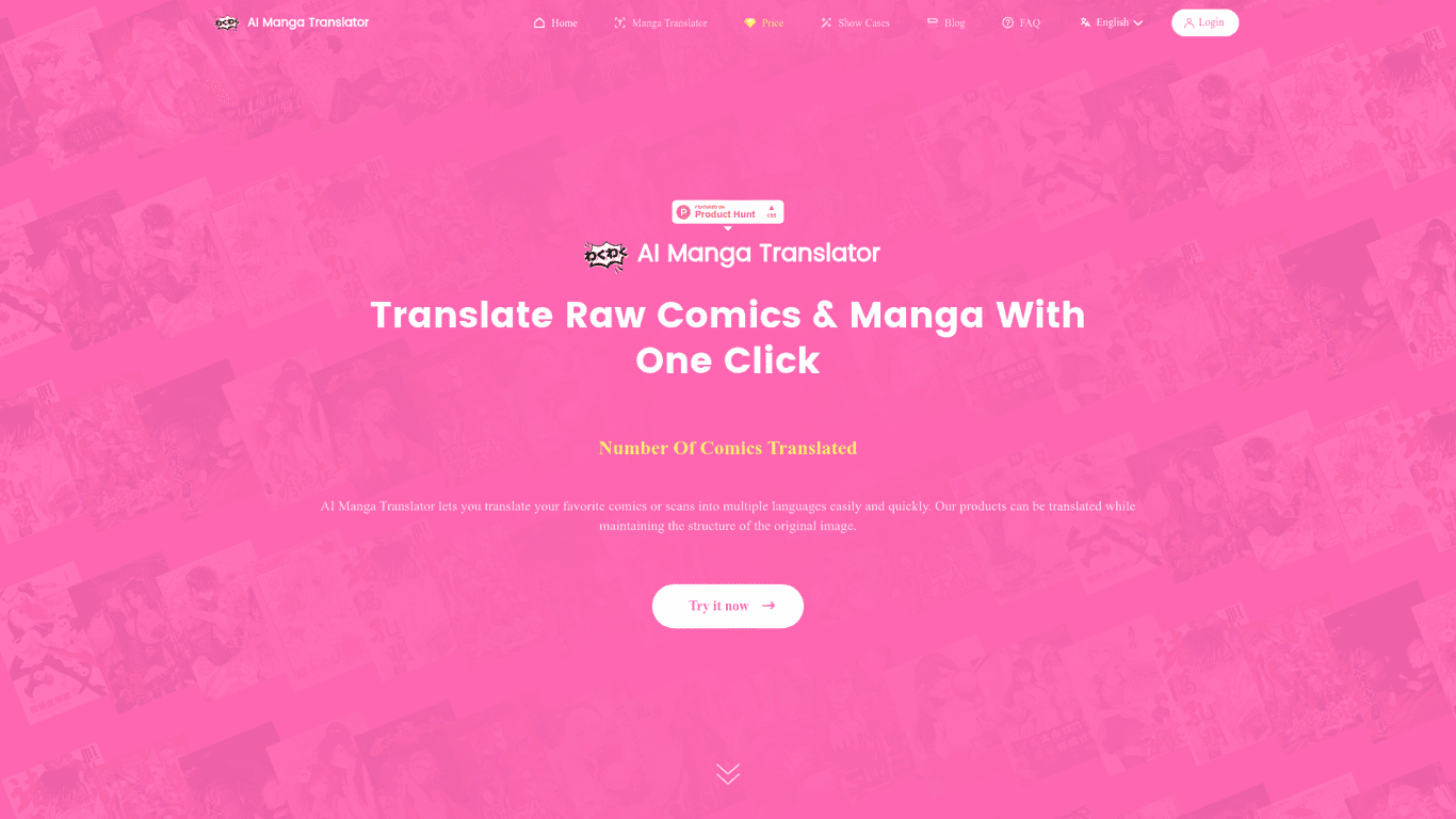 AI Manga Translator screenshot
