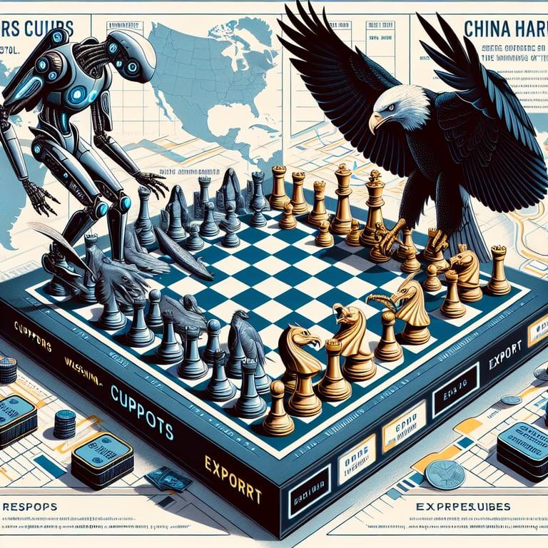 Banner for AI Chip Export Curbs: Tech Titans vs. China Hawks in Washington Showdown