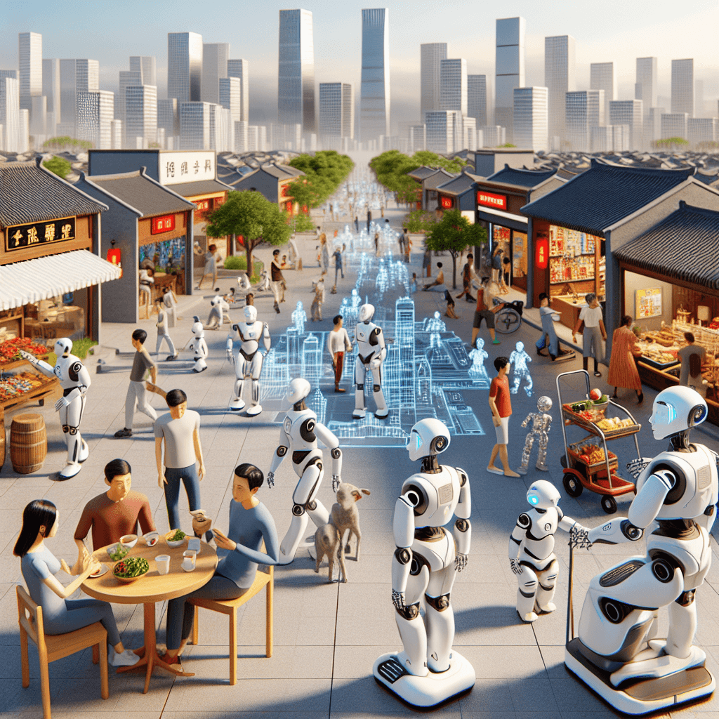 Banner for China's Humanoid Robots: Allies, Not Adversaries, Assures Beijing