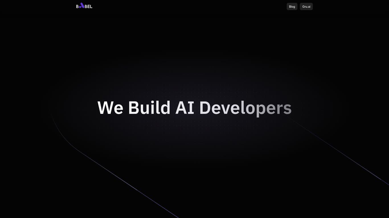 Babel Cloud screenshot