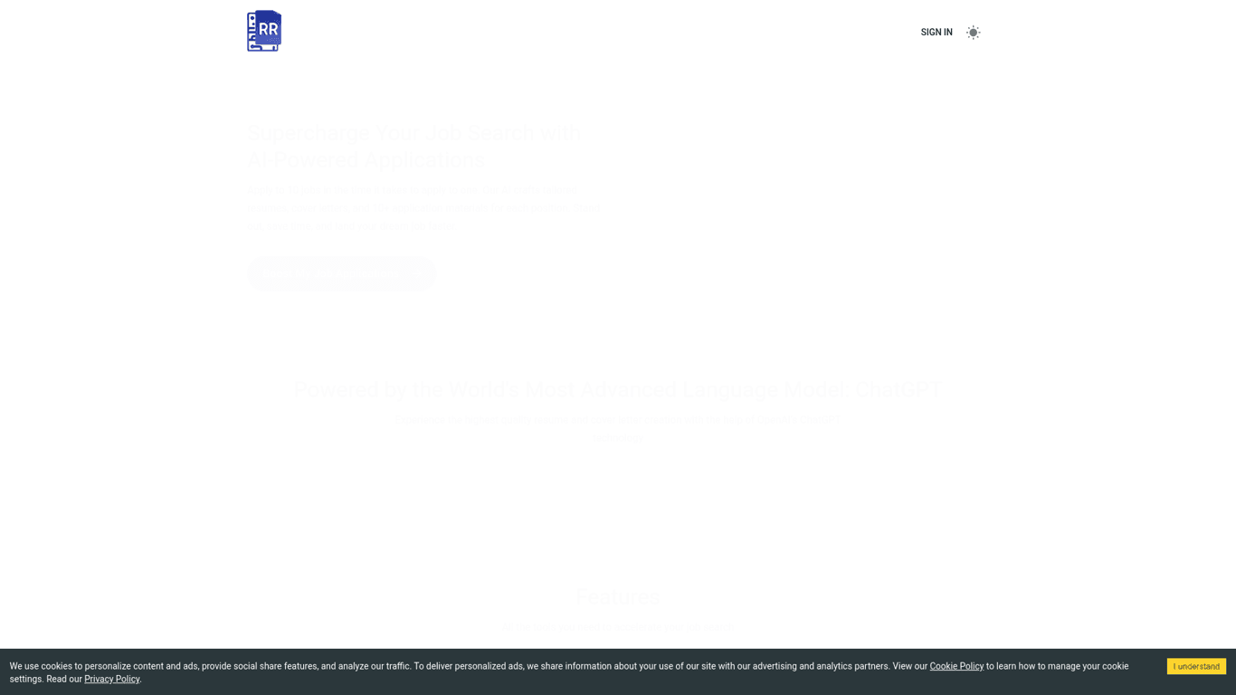Resume Revival screenshot