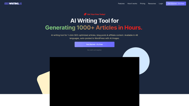 Thumbnail image for SEO Writing AI