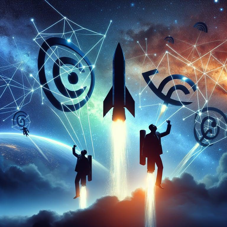 Banner for Star Wars in the Sky: Jeff Bezos vs Elon Musk in the Satellite Internet Showdown