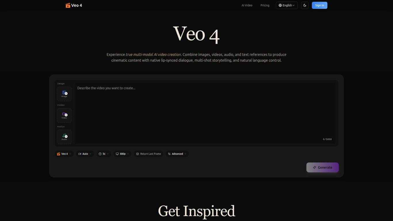 Veo 4 screenshot