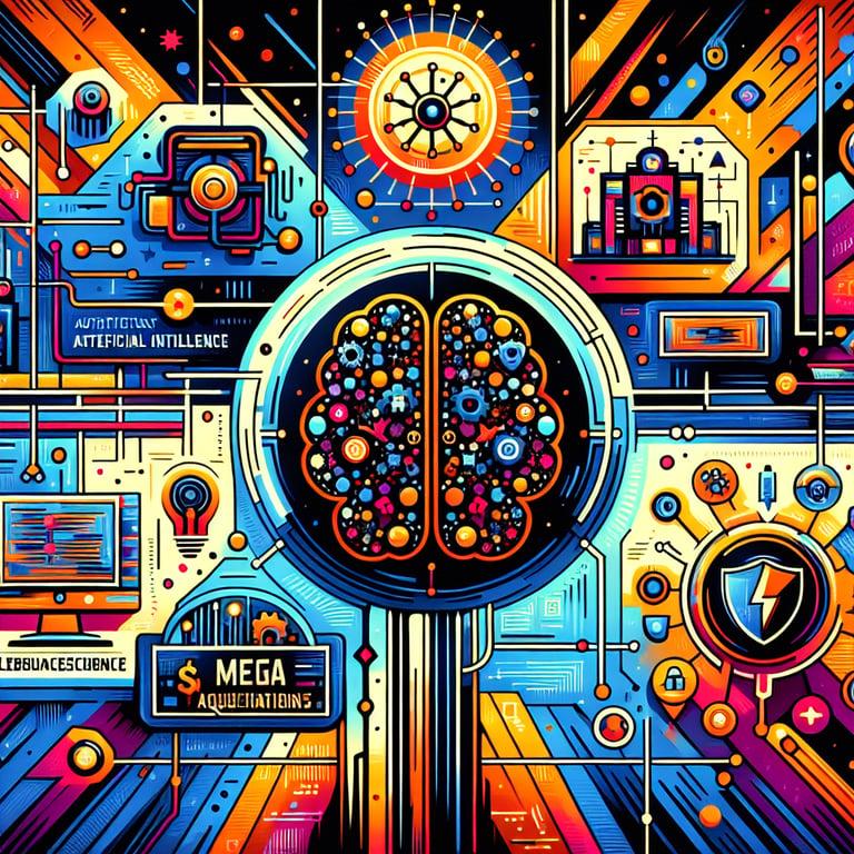 Banner for 2024's Top Cybersecurity Stories: AI, Outages, and Mega Acquisitions Steal the Show!