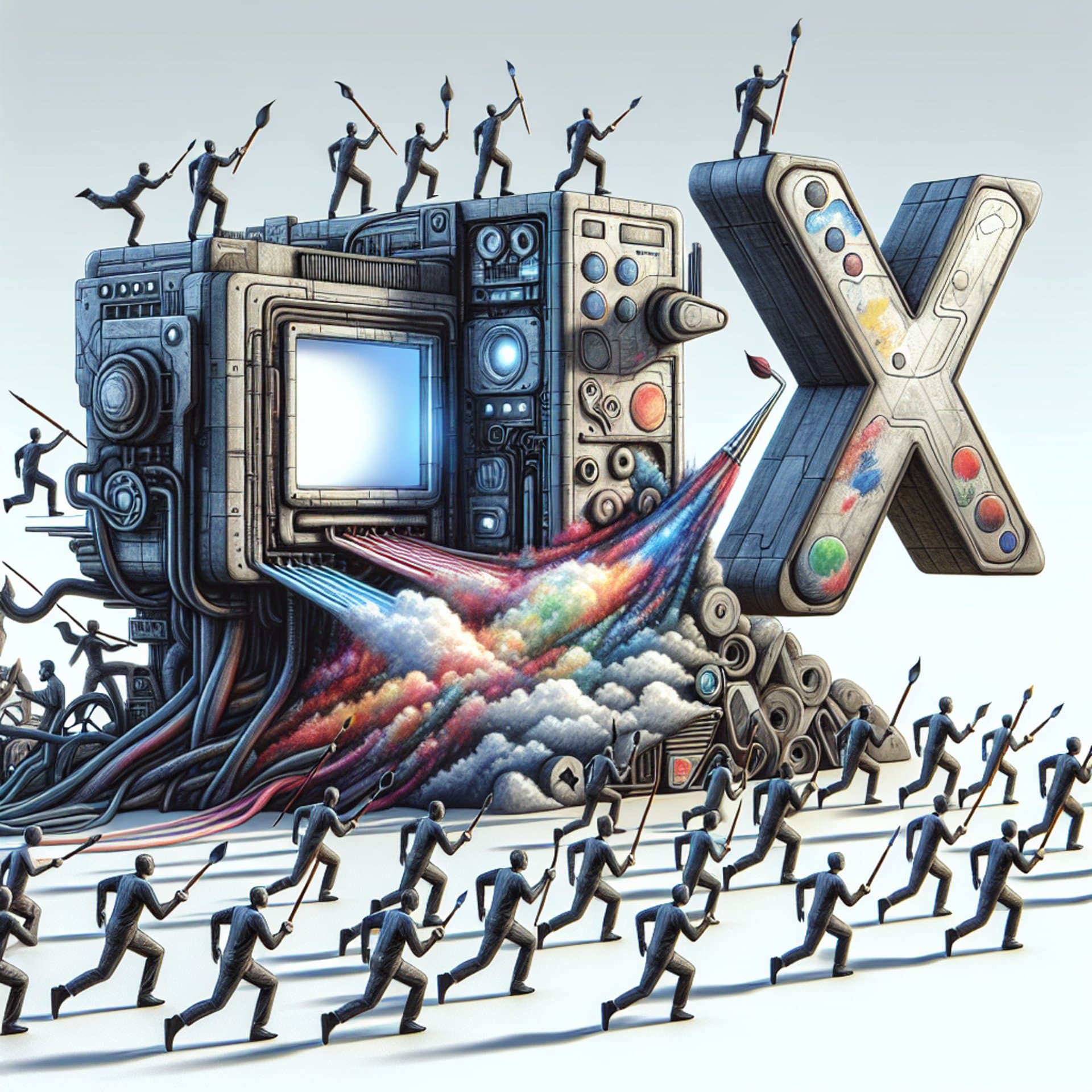 Banner for Artists Flee Elon Musk's X Over New "Grok" AI Image Editing Feature.